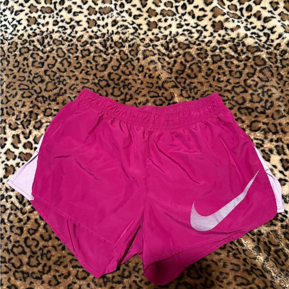 Nike Women's Fuchsia Athletic Shorts